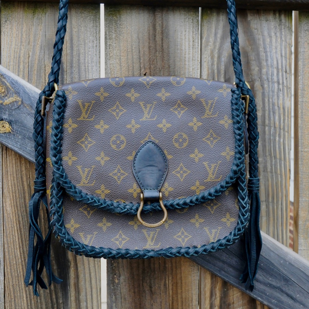 Louis Vuitton Saint Cloud GM Revamp with Braid
